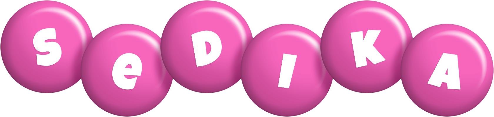 Sedika candy-pink logo