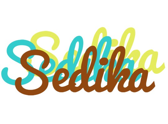 Sedika cupcake logo