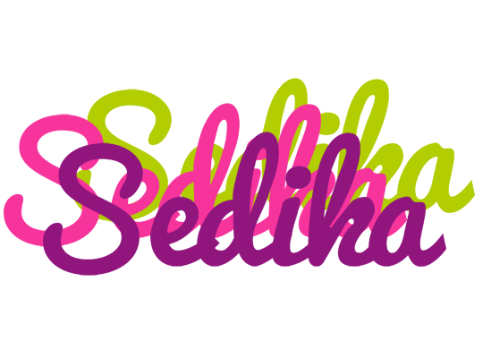 Sedika flowers logo