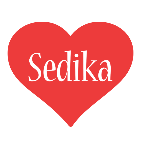 Sedika love logo
