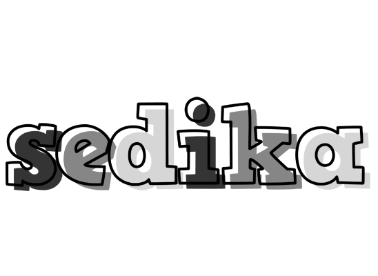 Sedika night logo