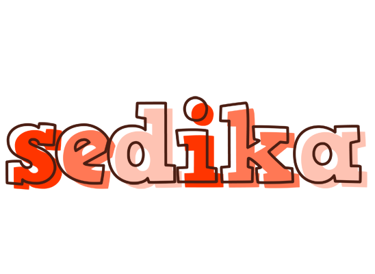 Sedika paint logo