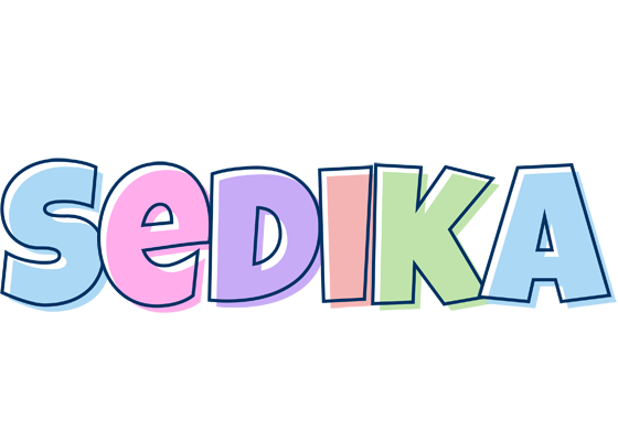 Sedika pastel logo