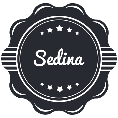 Sedina badge logo