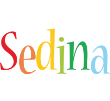 Sedina birthday logo