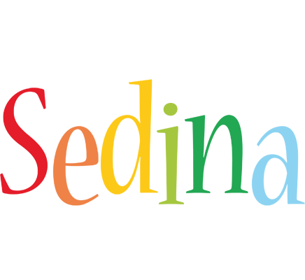 Sedina birthday logo