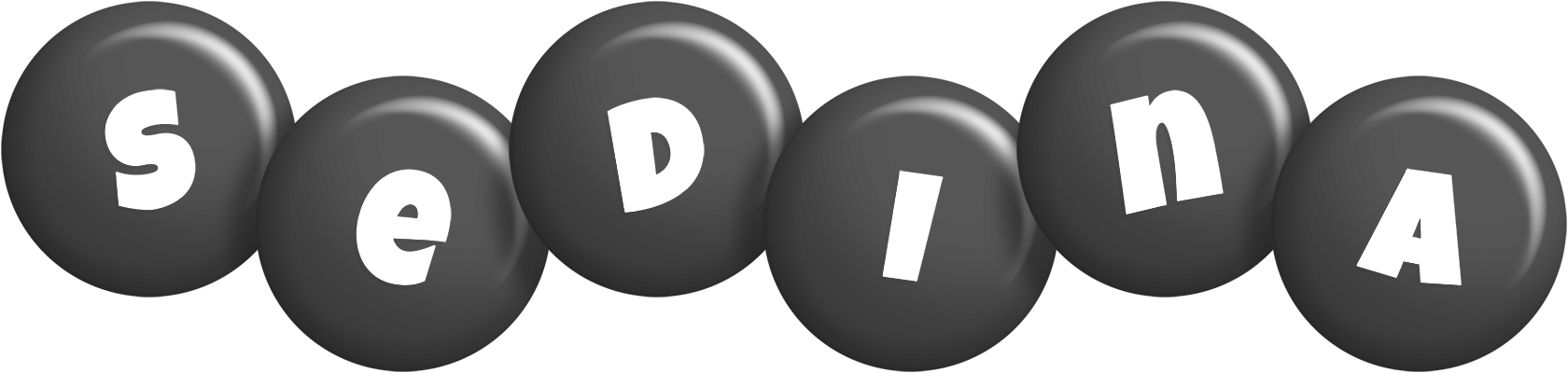 Sedina candy-black logo