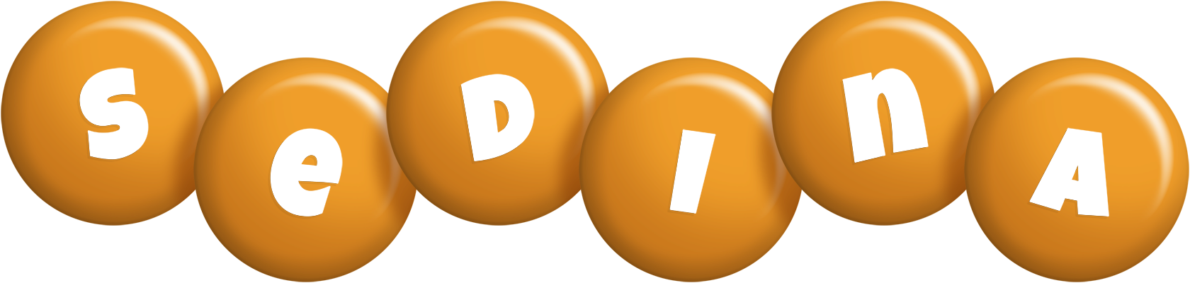 Sedina candy-orange logo