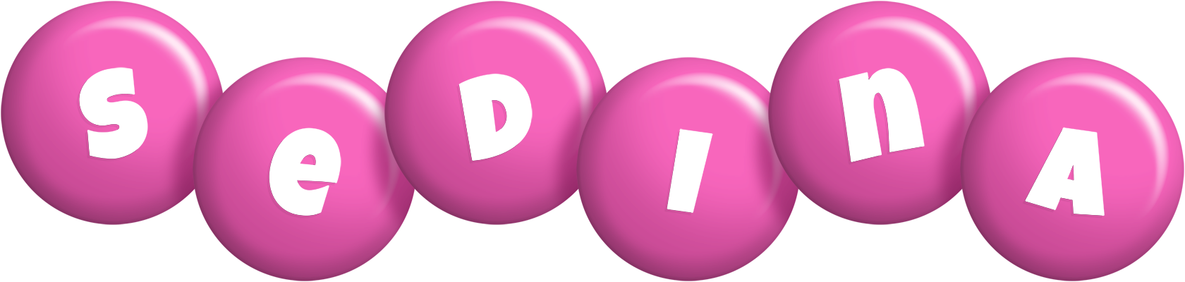 Sedina candy-pink logo