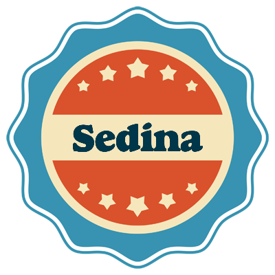 Sedina labels logo