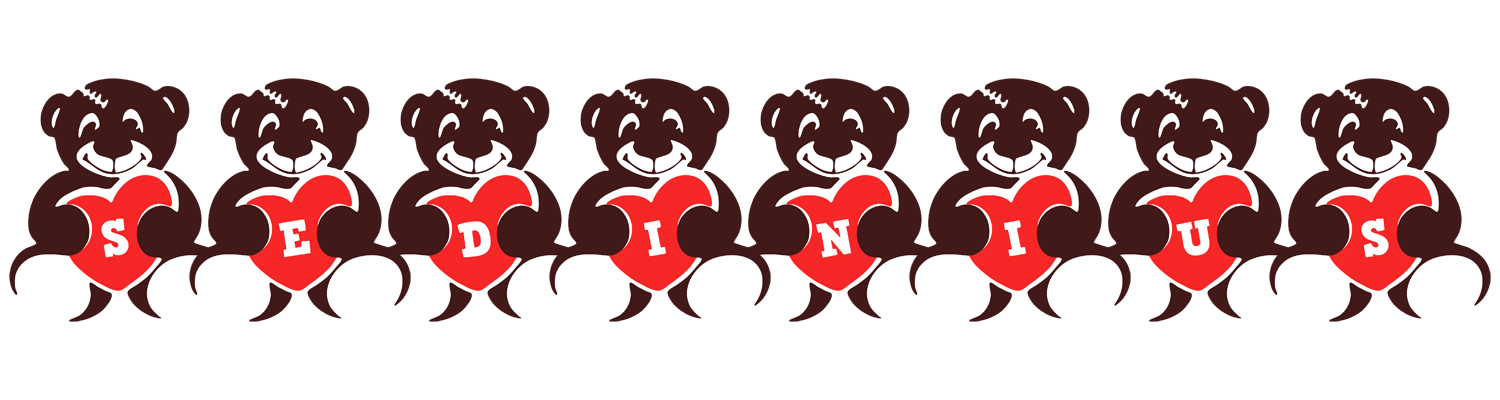 Sedinius bear logo