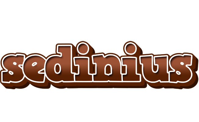 Sedinius brownie logo