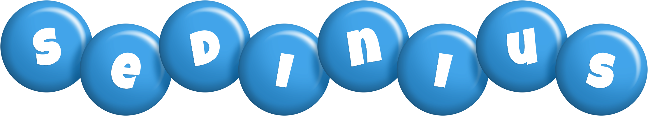 Sedinius candy-blue logo