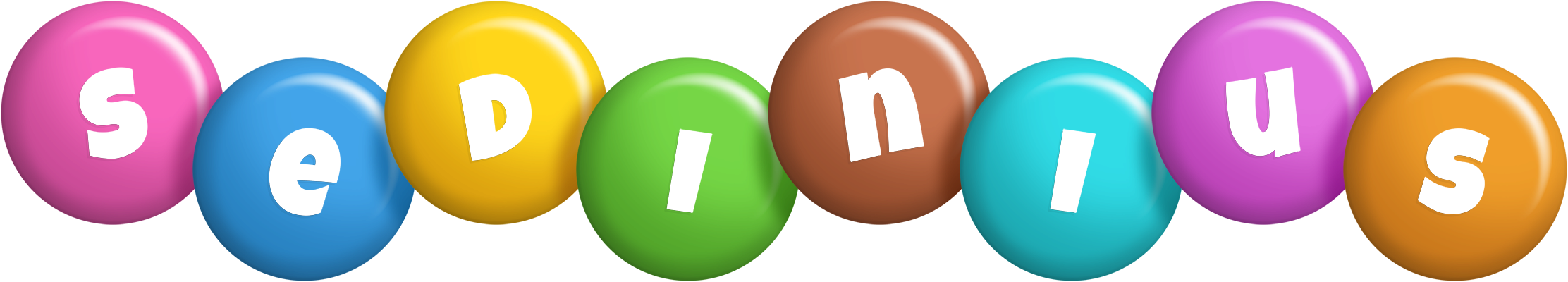 Sedinius candy logo