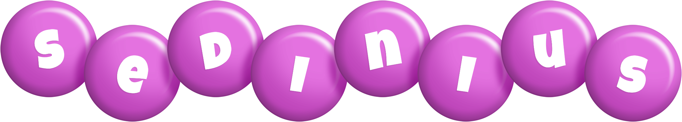 Sedinius candy-purple logo