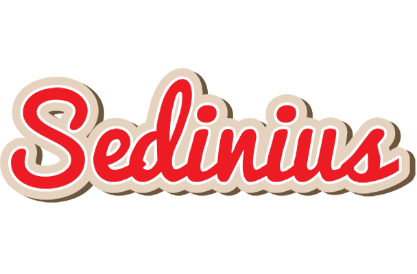 Sedinius chocolate logo