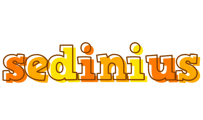 Sedinius desert logo