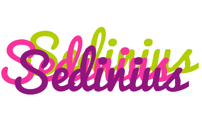 Sedinius flowers logo