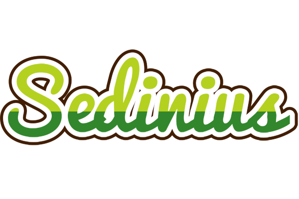 Sedinius golfing logo