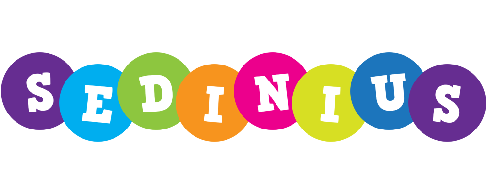 Sedinius happy logo