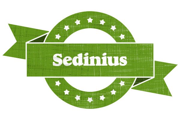 Sedinius natural logo