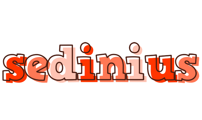 Sedinius paint logo