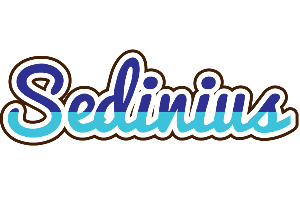 Sedinius raining logo