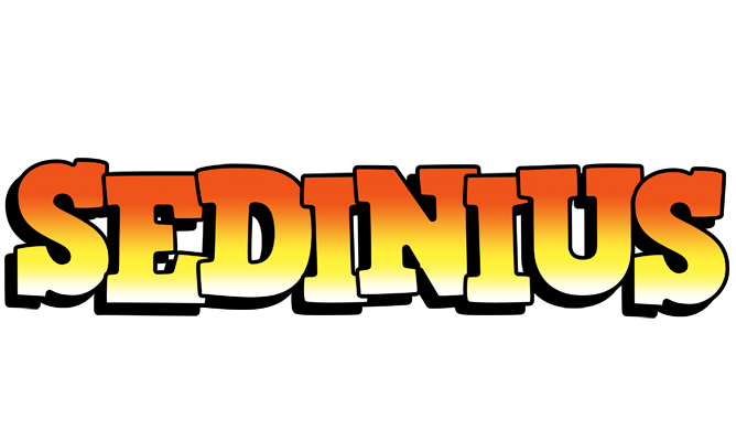 Sedinius sunset logo