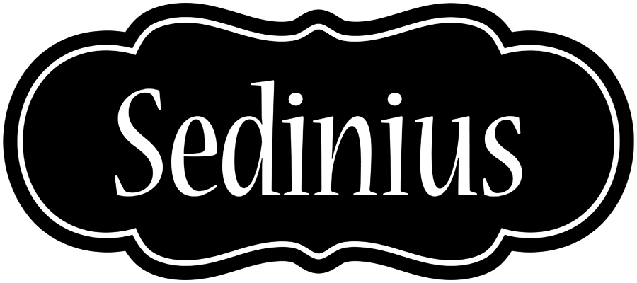 Sedinius welcome logo