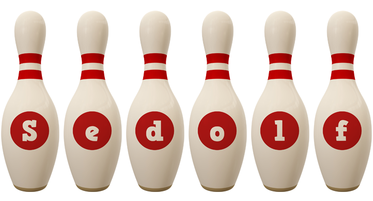 Sedolf bowling-pin logo