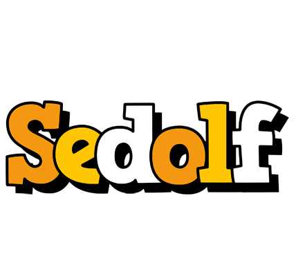 Sedolf cartoon logo
