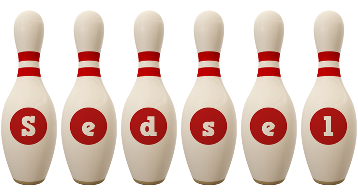 Sedsel bowling-pin logo