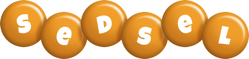 Sedsel candy-orange logo