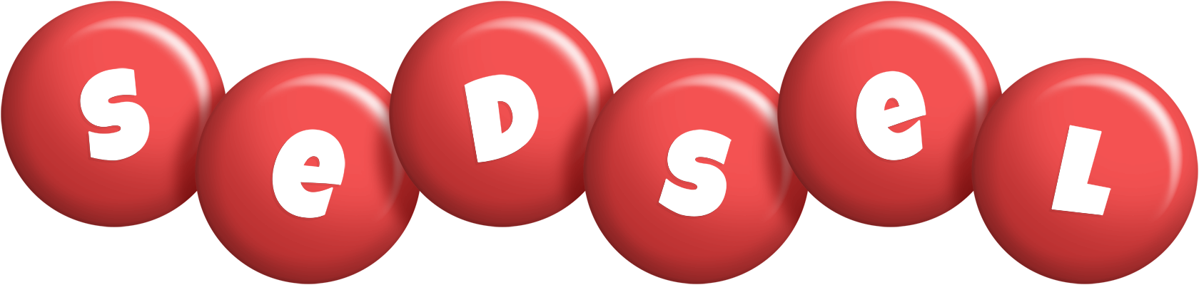 Sedsel candy-red logo