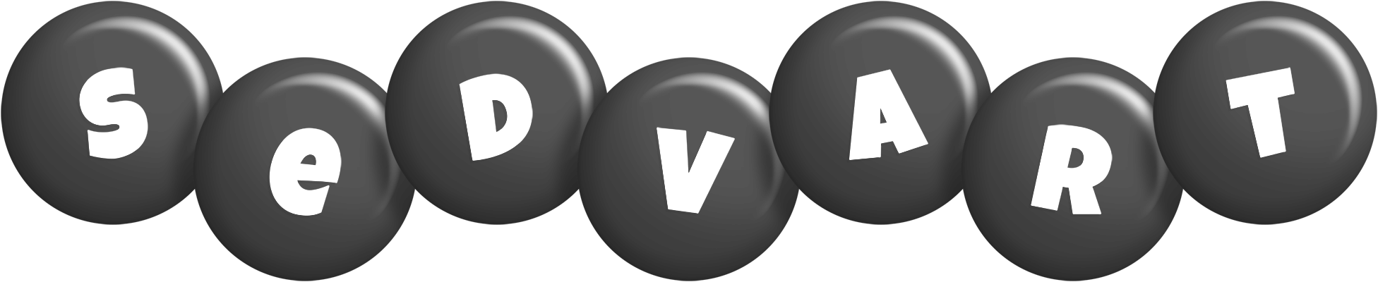 Sedvart candy-black logo