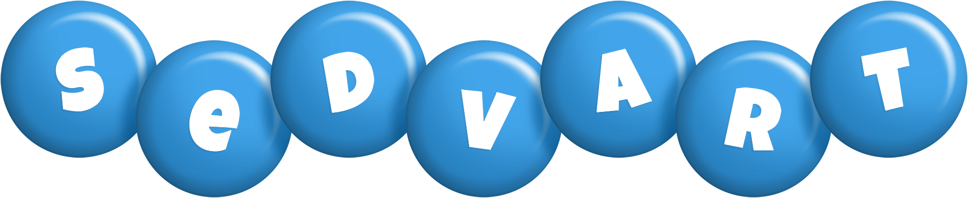 Sedvart candy-blue logo