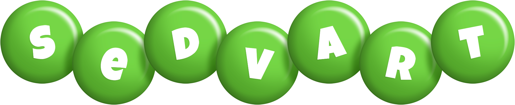 Sedvart candy-green logo