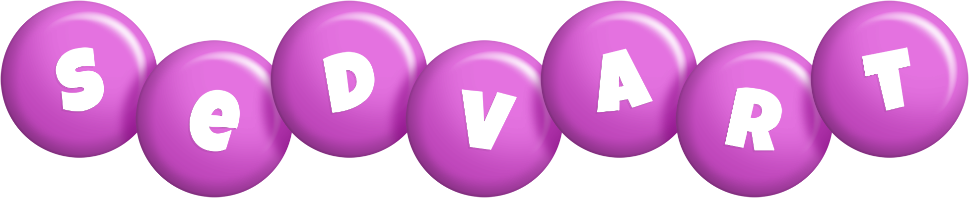 Sedvart candy-purple logo