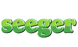 Seeger apple logo