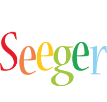 Seeger birthday logo