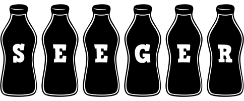 Seeger bottle logo