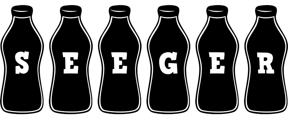 Seeger bottle logo