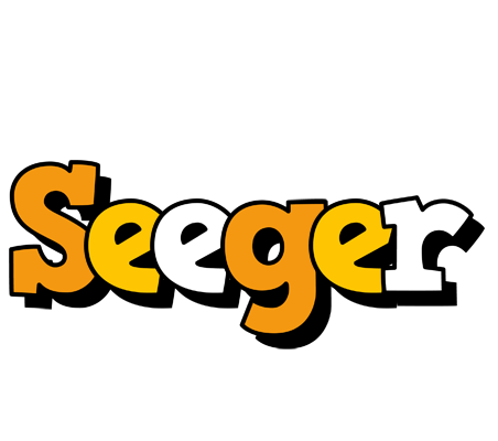 Seeger cartoon logo