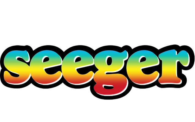 Seeger color logo