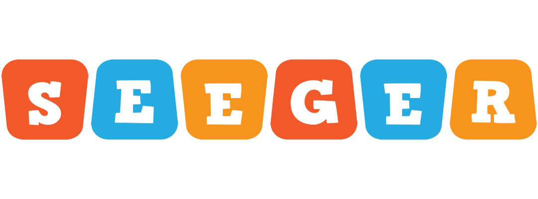 Seeger comics logo