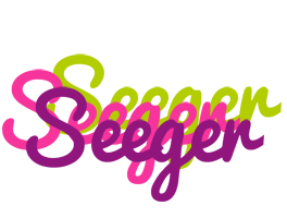 Seeger flowers logo