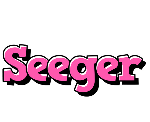 Seeger girlish logo