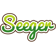 Seeger golfing logo