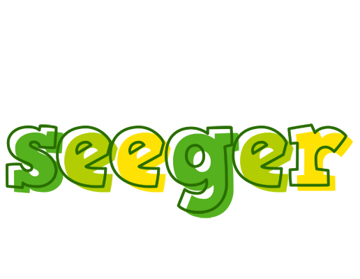 Seeger juice logo