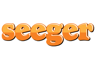 Seeger orange logo